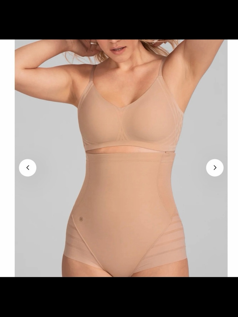 Honeylove High-Waist Sculpting Brief in Nude